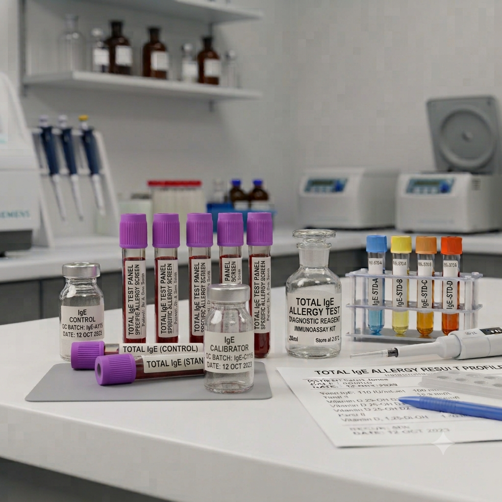Total IgE Allergy Blood Test